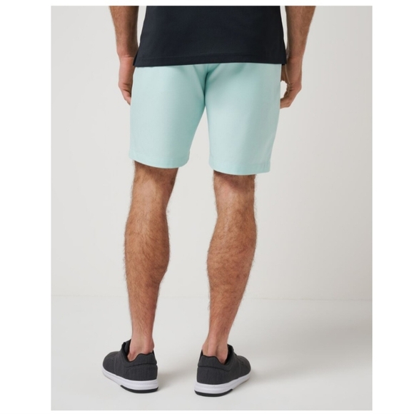 Travis Mathew 10" Mint Green Performance Shorts Mens Sz 38. - Picture 3 of 7